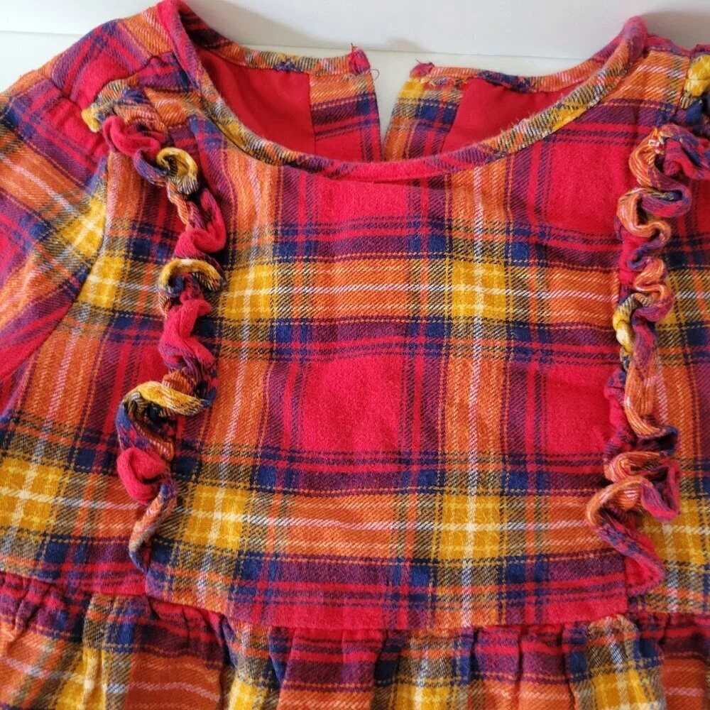 Tahari plaid Kids Top Girl Size 5/6